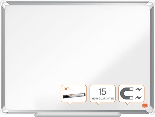 Nobo Premium Plus magnetisch whiteboard, gelakt staal, ft 60 x 45 cm-3