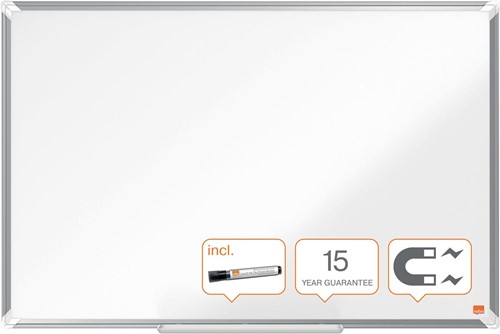 Nobo Premium Plus magnetisch whiteboard, gelakt staal, ft 90 x 60 cm-3