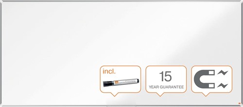 Nobo Premium Plus magnetisch whiteboard, gelakt staal, ft 270 x 120 cm-3