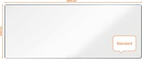Nobo Premium Plus magnetisch whiteboard, gelakt staal, ft 300 x 120 cm-2
