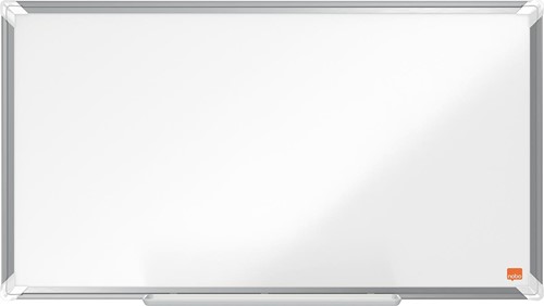 Nobo Premium Plus Widescreen tableau blanc magnétique, acier laqué, ft 71 x40 cm