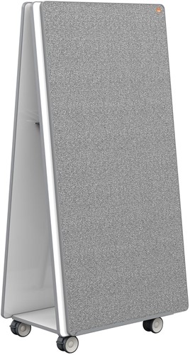 Nobo Move & Meet mobiel systeem, 2 whiteboard en 2 memoboard panelen, 90 x 180 cm 1 Stuk