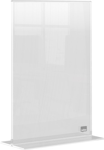 Nobo Premium Plus tableau d'affichage acrylique,avec pied, ft A5 1 Stuk