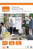Nobo flipchartpapier premium, ft 60 x 85 cm, blanco/geruit, rol van 50 vel-4