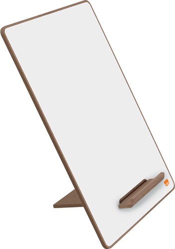 Nobo Mini tableau blanc, magnétique, avec support, ft A4, paquet de 4 pièces