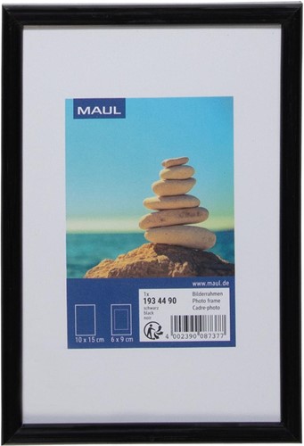 MAULart fotolijst, kunststof frame, ft 10 x 15 cm, zwart