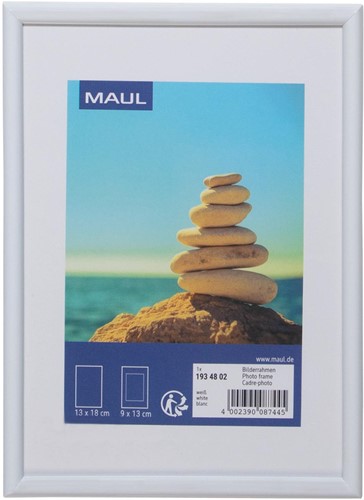 MAULart fotolijst, kunststof frame, ft 13 x 18 cm, wit