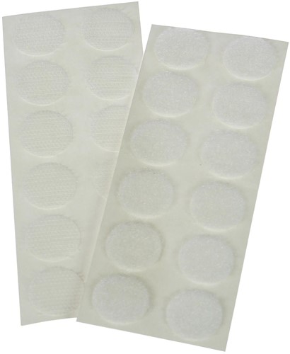 Bouhon Pastilles auto-agrippantes, sachet de 24 pièces