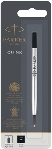 Parker recharge pour roller fine, noir, sous blister 1 Stuk