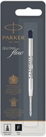 Parker Quinkflow recharge pour stylo bille, pointe fine, noir, sous blister 1 Stuk