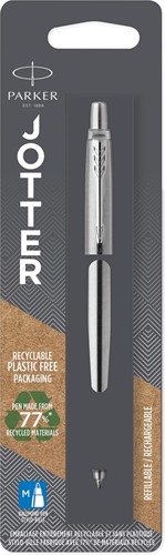 Parker Jotter stylo bille Stainless Steel CT, sous blister 1 Stuk