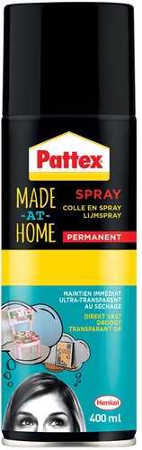 Pattex Made At Home lijmspray permanent 400 ml 1 Stuk