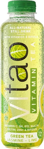 Vitao Pure Vitamin Green Tea, flesje van 50 cl, pak van 6 stuks