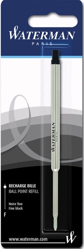 Waterman recharge pour stylo bille fine, noir, sous blister 1 Stuk