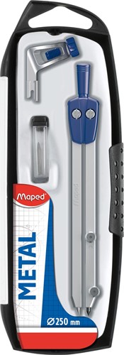 Maped compas Start coffret 3 pièces: 1 compas Start, 1 bague universelle et 1 étui-mines 1 Stuk