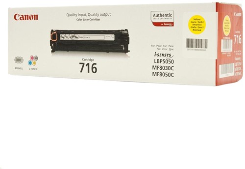 Tonercartridge Canon 716 geel 1 Stuk