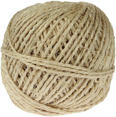 Corde bobinne double fil, bobine de 200 g, +/- 50 m