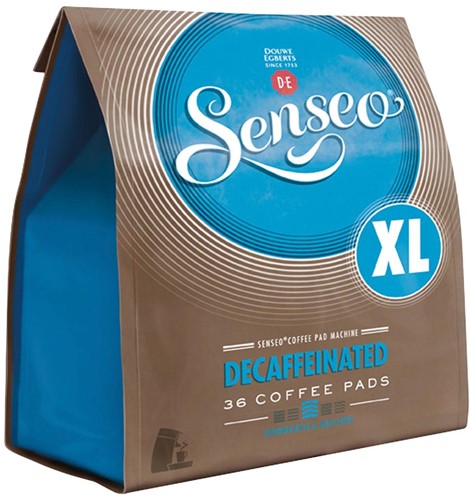 Douwe Egberts SENSEO Decaf, zakje van 36 koffiepads 36 Stuk