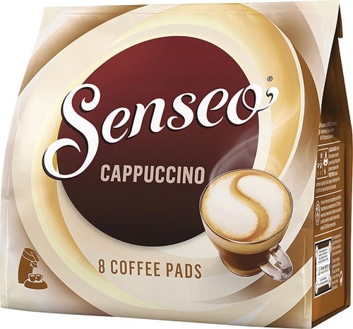 Koffiepads Douwe Egberts Senseo cappuccino 8st 8 Stuk