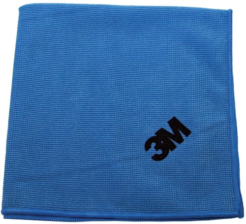 3M microvezeldoek, blauw, pak van 10 stuks 10 Stuk