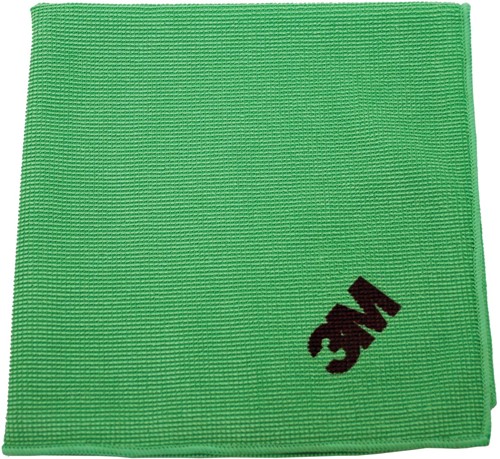 3M microvezeldoek, groen, pak van 10 stuks 10 Stuk