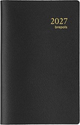 Brepols agenda Delta Genova 6-talig, zwart, 2027