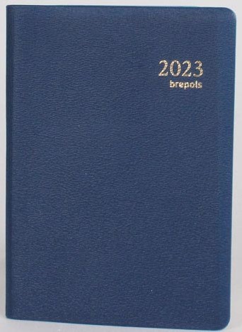 Brepols agenda Delta Genova 6-talig, blauw, 2027-3