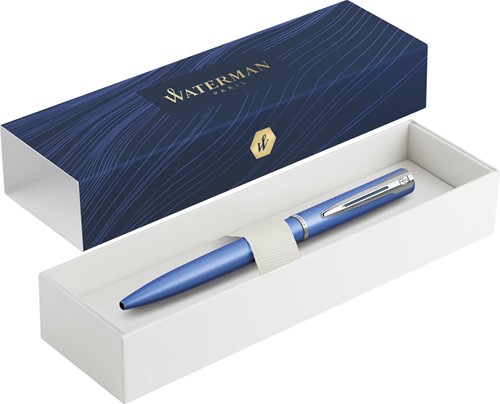 Waterman balpen Allure, medium punt, giftbox, blauw 1 Stuk
