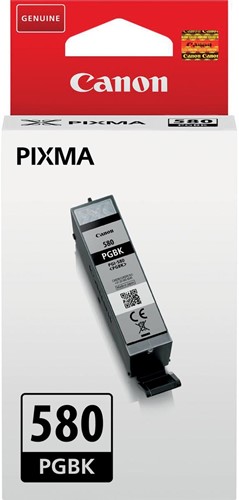 Canon inktcartridge PGI-580 PGBK, 200pagina's, OEM 2078C001, zwart 1 Stuk
