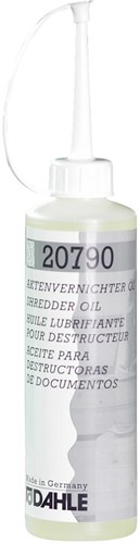 Dahle olie voor papiervernietigers, flacon van 250 ml