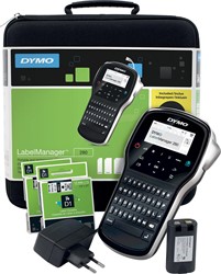 Dymo beletteringsysteem LabelManager 280 kit, qwerty, inclusief 2 x D1 tape, draagtas en oplader 1 Stuk