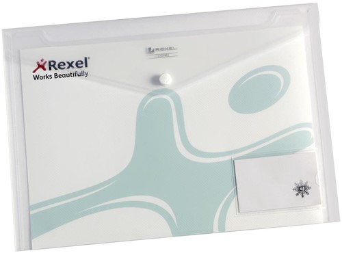 Rexel Pochette documents Ice, paquet de 5 pièces 5 Stuk