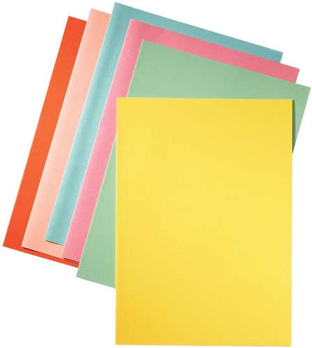 Esselte chemise de classement jaune, papier de 80 g/m², paquet de 250 pièces