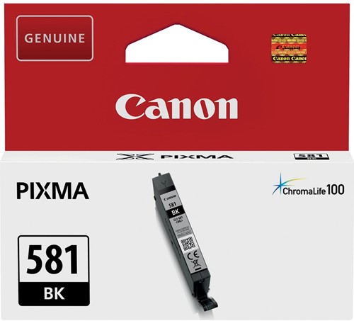 Canon inktcartridge CLI-581BK, 200 foto's, OEM 2106C001, zwart 1 Stuk