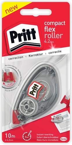 Pritt correctieroller Compact Flex 4,2 mm x 10 m, op blister 1 Stuk