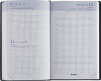 Brepols agenda Building Seta 6-talig, blauw, 2027-2