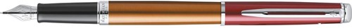 Waterman stylo plume avec pointe fine Hémisphère Vermillon avec détail en palladium