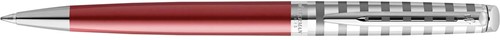 Waterman stylo bille Hémisphère Deluxe Red avec détail en palladium