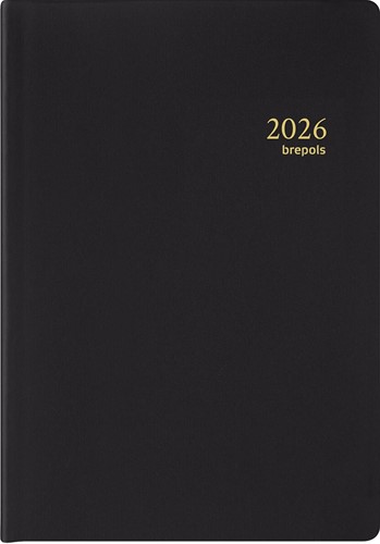 Brepols agenda Armada Seta 4-talig, zwart, 2026