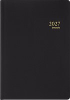 Brepols agenda Armada Seta 4-talig, zwart, 2027