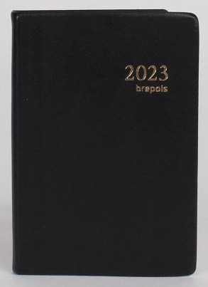 Brepols agenda Armada Seta 4-talig, zwart, 2027-3