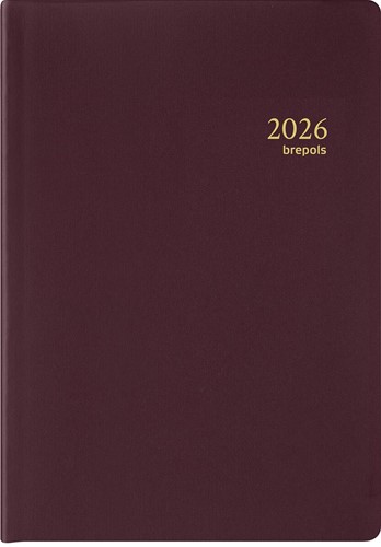 Brepols agenda Armada Seta 4-talig, bordeaux, 2026