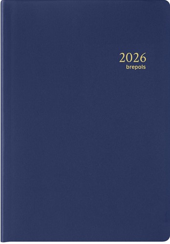 Brepols agenda Armada Seta 4 langues, bleu 2026