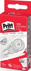 Pritt recharge pour dérouleur de correction Refill Flex, 4,2 mm x 12 m, en bôite distributrice 1 Stuk