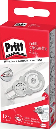 Pritt recharge pour dérouleur de correction Refill Flex, 4,2 mm x 12 m, en bôite distributrice 1 Stuk
