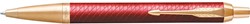 Parker IM Premium stylo bille, moyenne, en boîte-cadeau, Deep red (rouge/or)