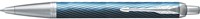 Parker IM Premium balpen, medium, in giftbox, Blue (blauw/zilver)