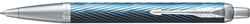 Parker IM Premium balpen, medium, in giftbox, Blue (blauw/zilver)