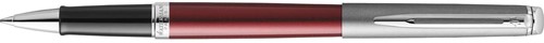Waterman Hémisphère Coloured roller pointe fine, en boîte-cadeau, Matte red CT