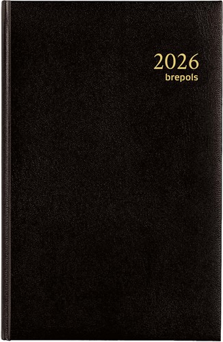 Brepols agenda Saturnus Lima, noir, 2026 1 Stuk